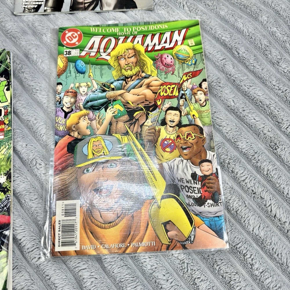 Comic book‎ lot of 5 Marvel  GI JOEAQUAMAN - Picture 7 of 8